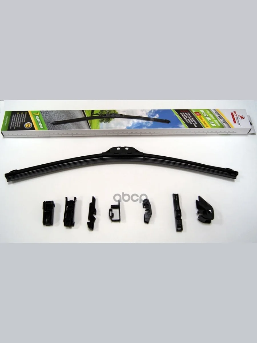 Щетка Стеклоочистителя 480 Мм19 Бескаркасная Skybear Regular 8 Адаптеров (702190) SKYBEAR арт. 702190  с доставкой в г. Керчь