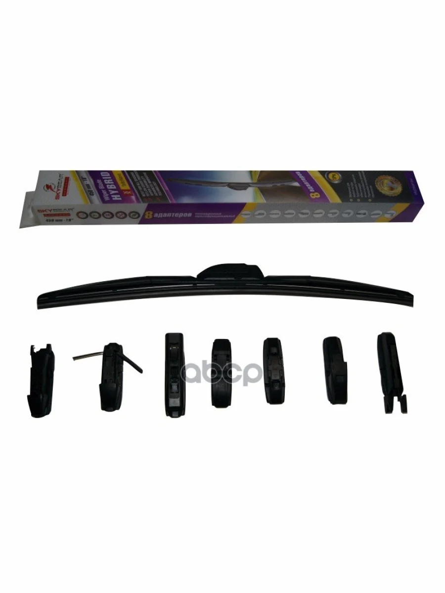 Щетка Стеклоочистителя 450 Мм18 Гибридная Skybear Hybrid 8 Адаптеров (707180) SKYBEAR арт. 707180  с доставкой в г. Керчь