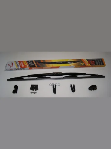 Щетка Стеклоочистителя 600 Мм24 Каркасная Грузовая Skybear Truck 4 Адаптера SKYBEAR арт. 708240