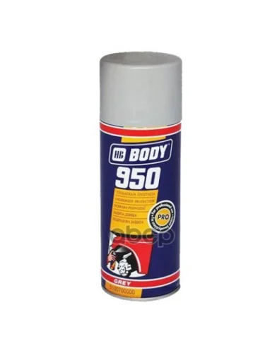 Мастика-Антигравий Body 950 Серый (0,4 Л) Аэрозоль (5100700000) HB BODY арт. 5100700000