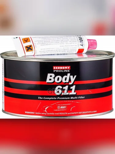 Шпатлевка Body 611 Светло-Желтая (0,9 Кг) (6110300001) HB BODY арт. 6110300001