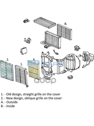 Фильтр Салона Volvo Fh-4 HD-parts арт. 118915
