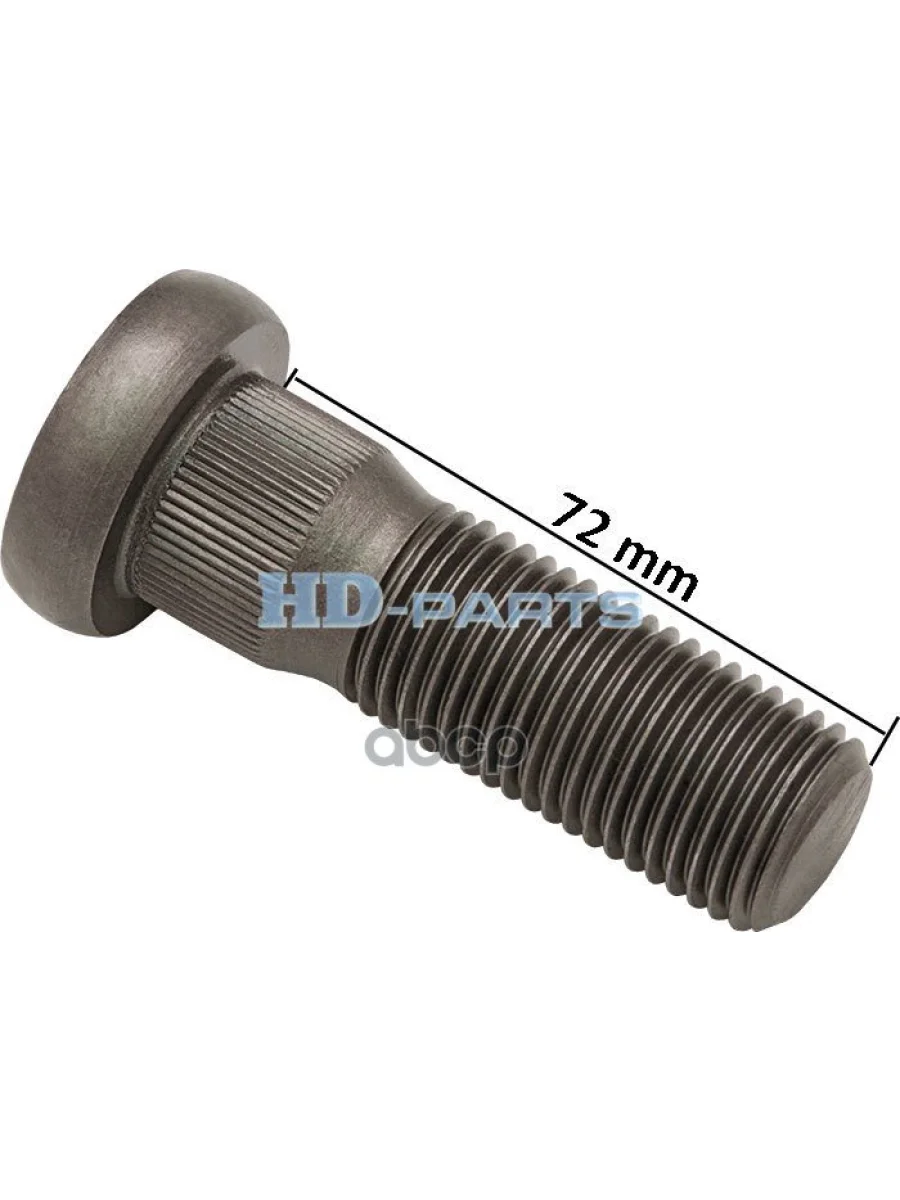 Болт Колеса  Scania 4 78 L=72 PGRT(Кругл Шляп) HD-parts арт. 309220  в Керчи Республика Крым