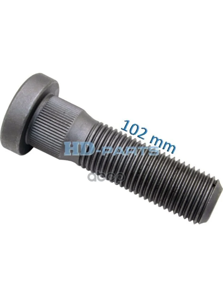 Болт Колеса  Scania 4 78 L=102 PGRT(Кругл Шляп) HD-parts арт. 309225  в Самаре Самарской области