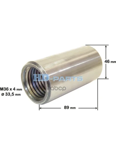 Втулка Рессоры Задней Sc M36x4x46x90 HD-parts арт. 312955