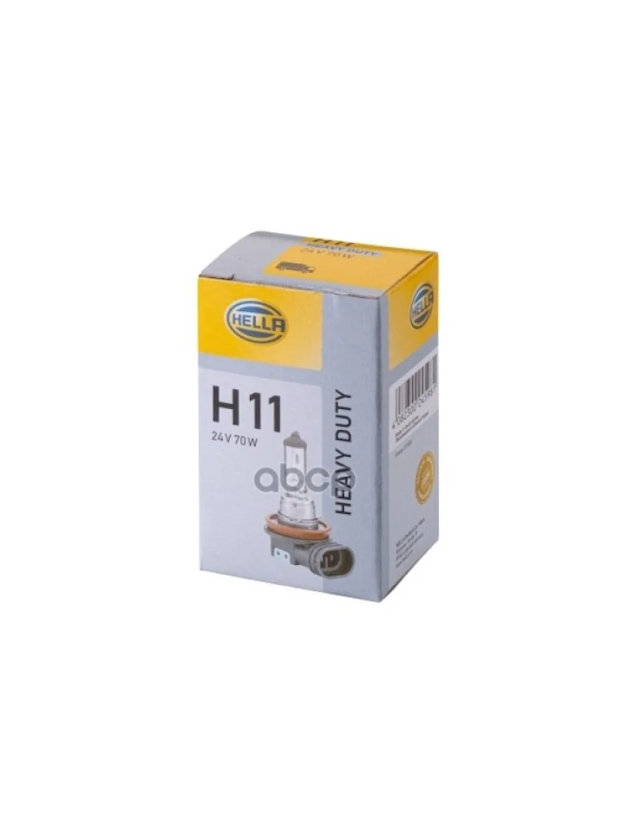 Лампа Галогенная H1124V70Вт HELLA арт. 8GH008358241  в Керчи Республика Крым