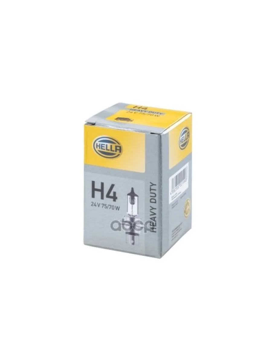 Лампа  H4 24V 7570W P43t HELLA арт. 8GJ002525251  в Керчи Республика Крым