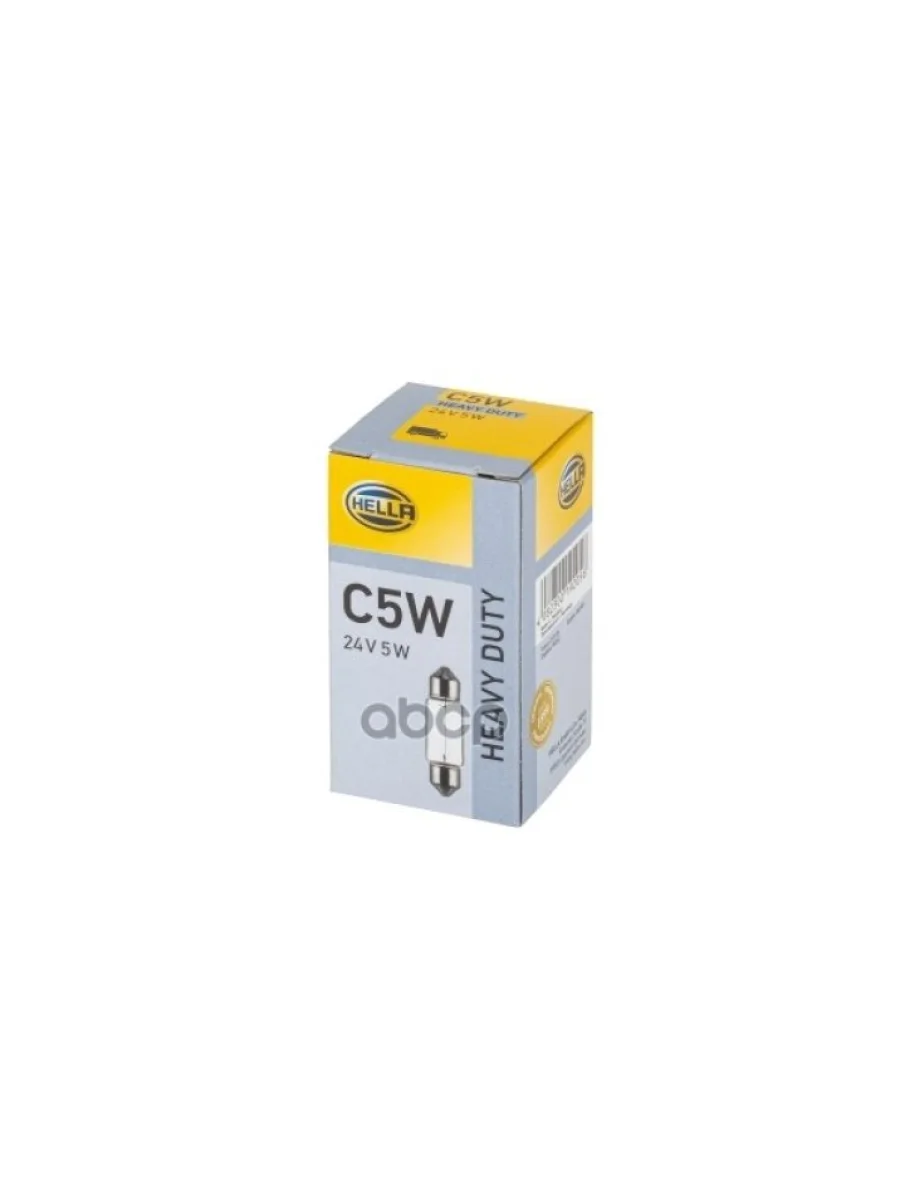 Лампа C5w, 5W24v Софитная Номерного ЗнакаСалона   8Gm 002 092-241 HELLA арт. 8GM002092241  в Керчи Республика Крым