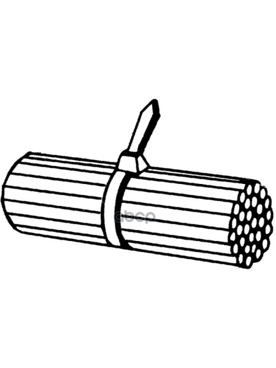 Хомут Пластиковый 360X4.7 Мм Черный HELLA арт. 8HL717962041  в Керчи Республика Крым