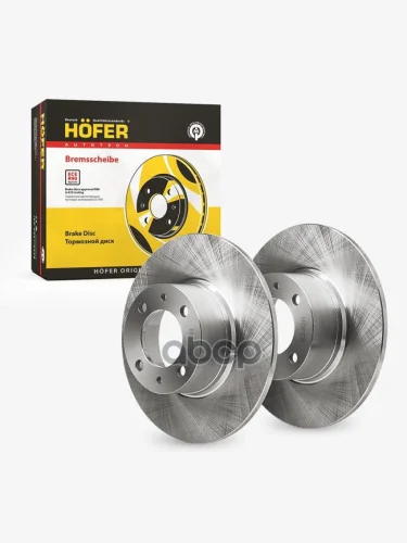 Диск Переднего Тормоза Ваз 2101-07 (К-Т 2 Шт) Hofer Hf 130 201 HOFER арт. HF 130 201