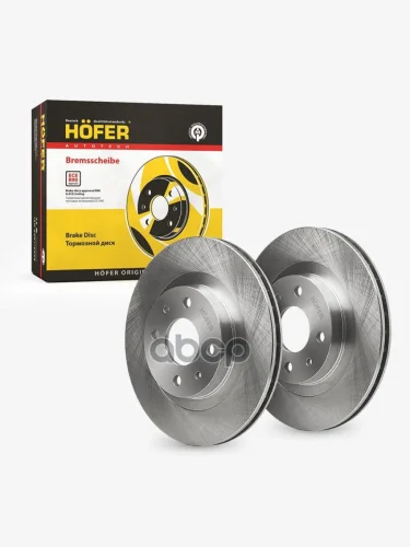 Диск Переднего Тормоза Ваз 2110-12, 1117-19, 2170-72, 2190-94 R14 (К-Т 2 Шт) Hofer Hf 130 212 HOFER арт. HF 130 212