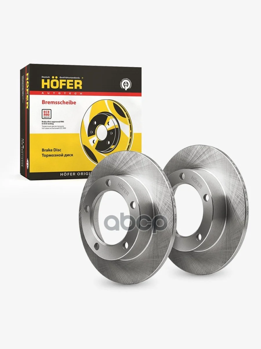 Диск Переднего Тормоза Ваз 2121, 2123 (К-Т 2 Шт) Hofer Hf 130 220 HOFER арт. HF 130 220  в Перми Пермском крае