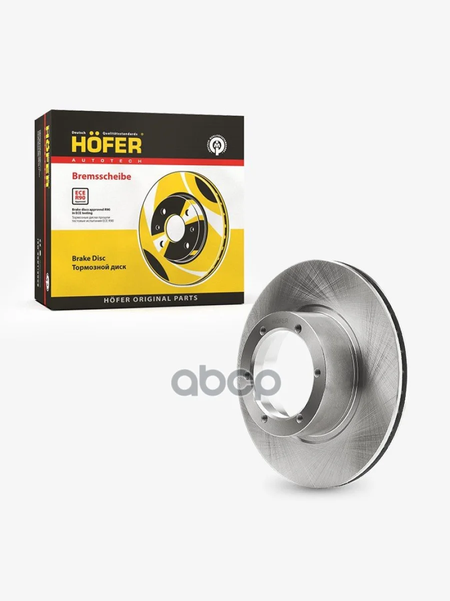 Диск Переднего Тормоза Для АМ Газ 3302 D-104 НО (К-Т 2 Шт) Hofer (3302-3501077) HOFER арт. HF 130 222  в Перми Пермском крае