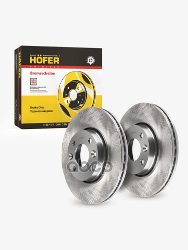 Диск Переднего Тормоза Ваз Largus, Vesta, Logan, Megan, Clio Abs (К-Т 2 Шт) Hofer HOFER арт. HF 130 256