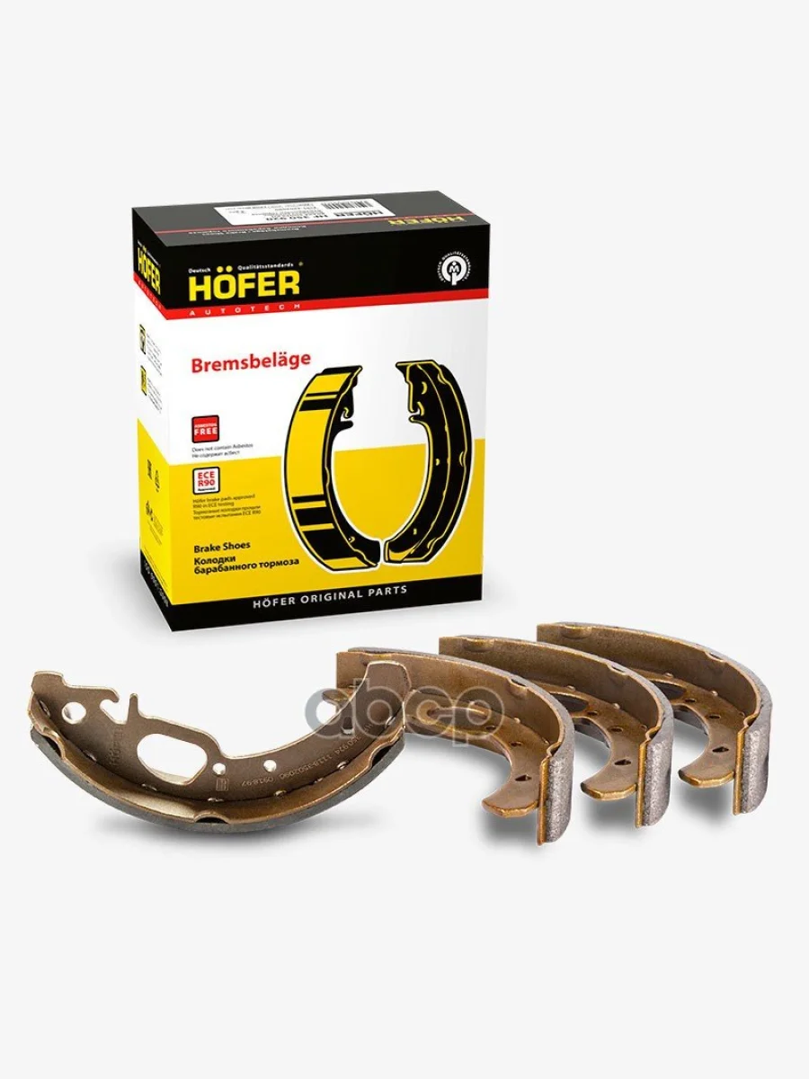 Колодка Тормозная Задняя Ваз 1118, 2170, 2190 (Под Abs) (К-Т) Hofer Hf 350 924 HOFER арт. HF 350 924  в Керчи Республика Крым