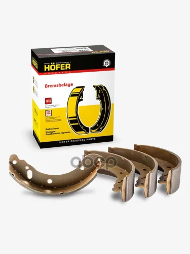 Колодка Тормозная Задняя Для АМ Газель 3302, Next (К-Т 4 Шт) Hofer (3302-3502090) HOFER арт. HF 350 930