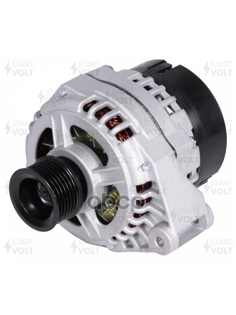 Генератор Для АМ Газ,Уаз Дв.406, 409, 405 (14В140А) Многоручейковый Startvolt (3002.3771) STARTVOLT арт. LG 0306  в Самаре Самарской области