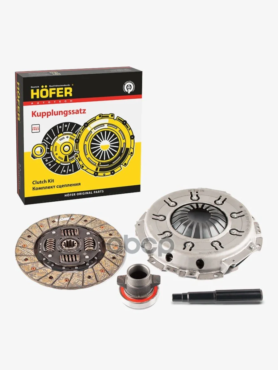 Комплект Сцепления Уаз (Дв.409) Hofer В Сб. (Подш.) Hf 530 096 HOFER арт. HF 530 096  в Керчи Республика Крым
