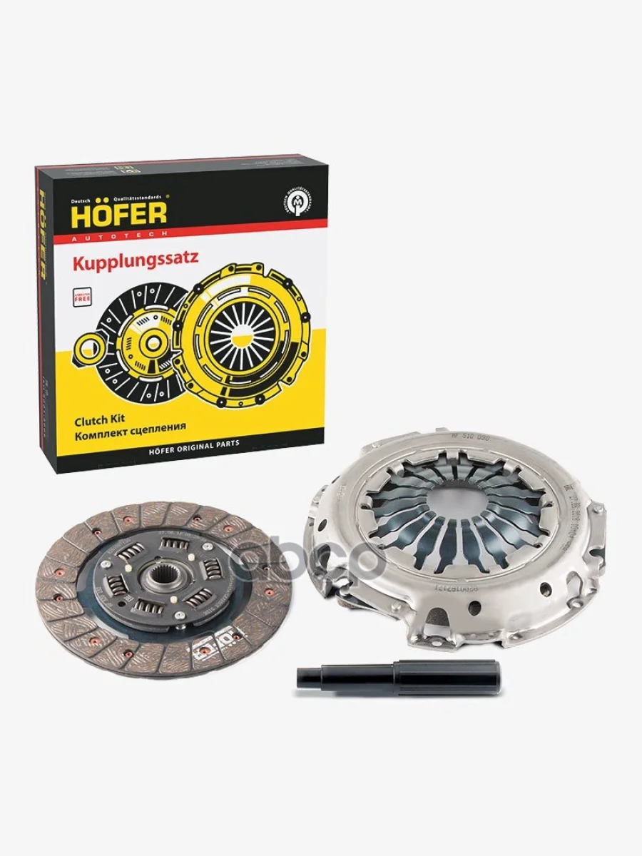 Комплект Сцепления Ваз Lada Largus 16V, Renault Logan 1,6 Кпп Jr5, Hofer БПодш 200Мм Hf 530 098 HOFER арт. HF 530 098  в Керчи Республика Крым