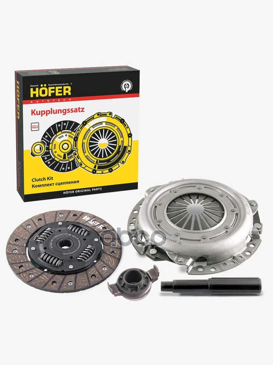 Комплект Сцепления Ваз 1118, 2110-12, 2170 (Дв.1,6) Hofer В Сб. Hf 530 788 HOFER арт. HF 530 788  в Керчи Республика Крым