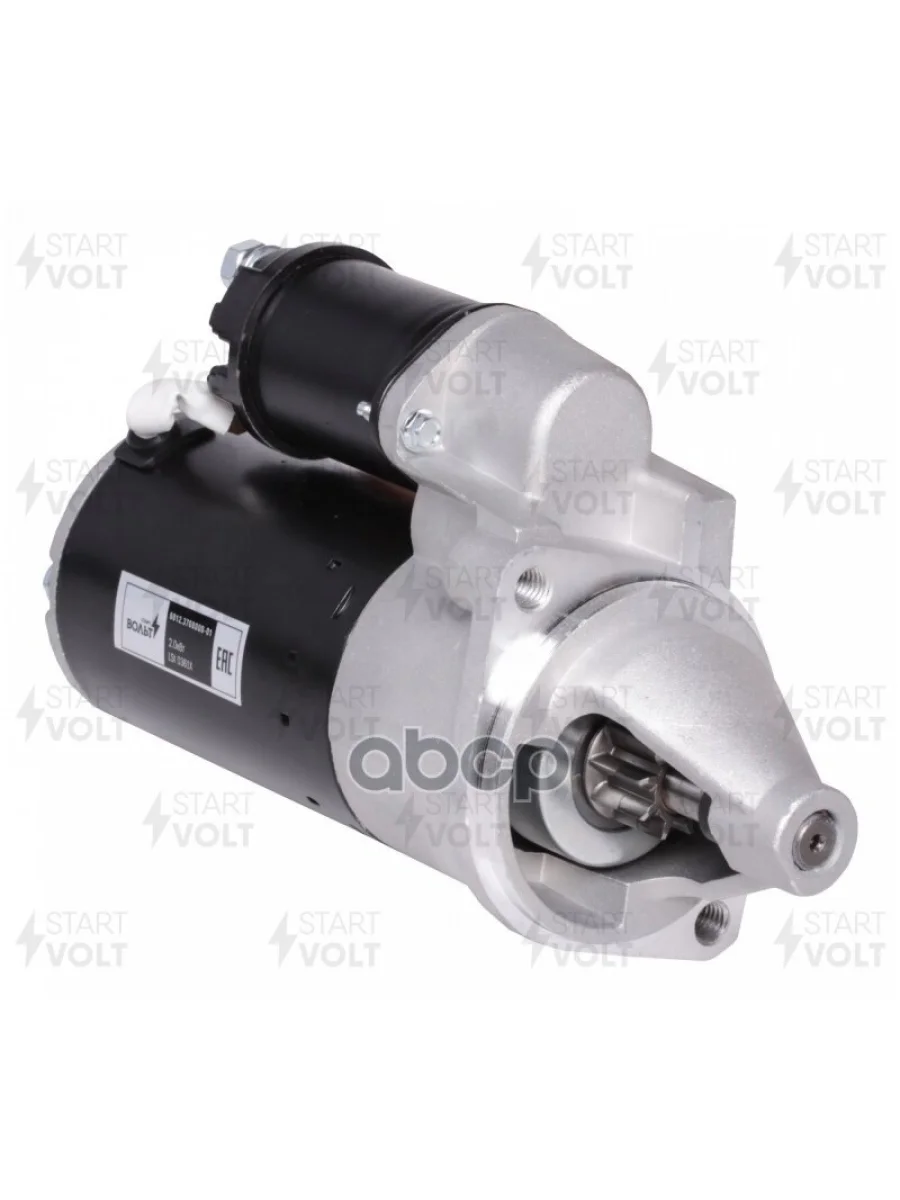 Стартер Для АМ Газ, Уаз Дв.405, 406, 409, 514 (12В2 Квт) Редукторный НО Startvolt (6012.3708-01) STARTVOLT арт. LSt 0361X  в Керчи Республика Крым