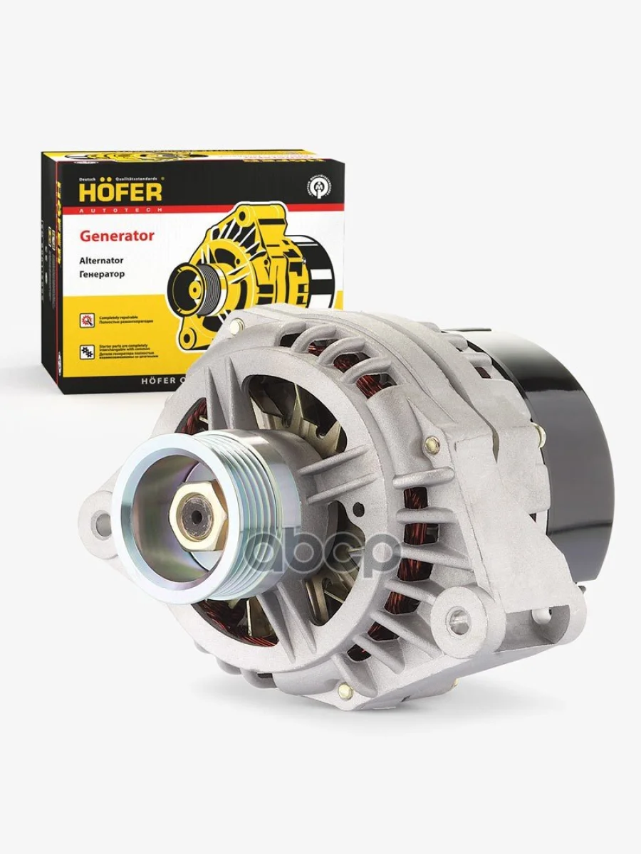 Генератор Ваз 2123 (С 10.2003 Г)  (14В, 80А, 9402.3701-04) Hofer Hf 633 619 HOFER арт. HF 633 619  в Самаре Самарской области