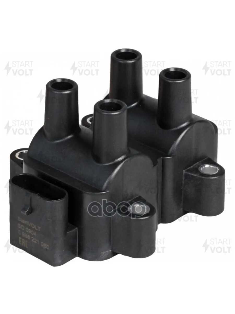 Катушка Зажигания Ваз Largus, Renault Logan 1.6I 8V Startvolt (Sc 0904) STARTVOLT арт. SC 0904  в Перми Пермском крае