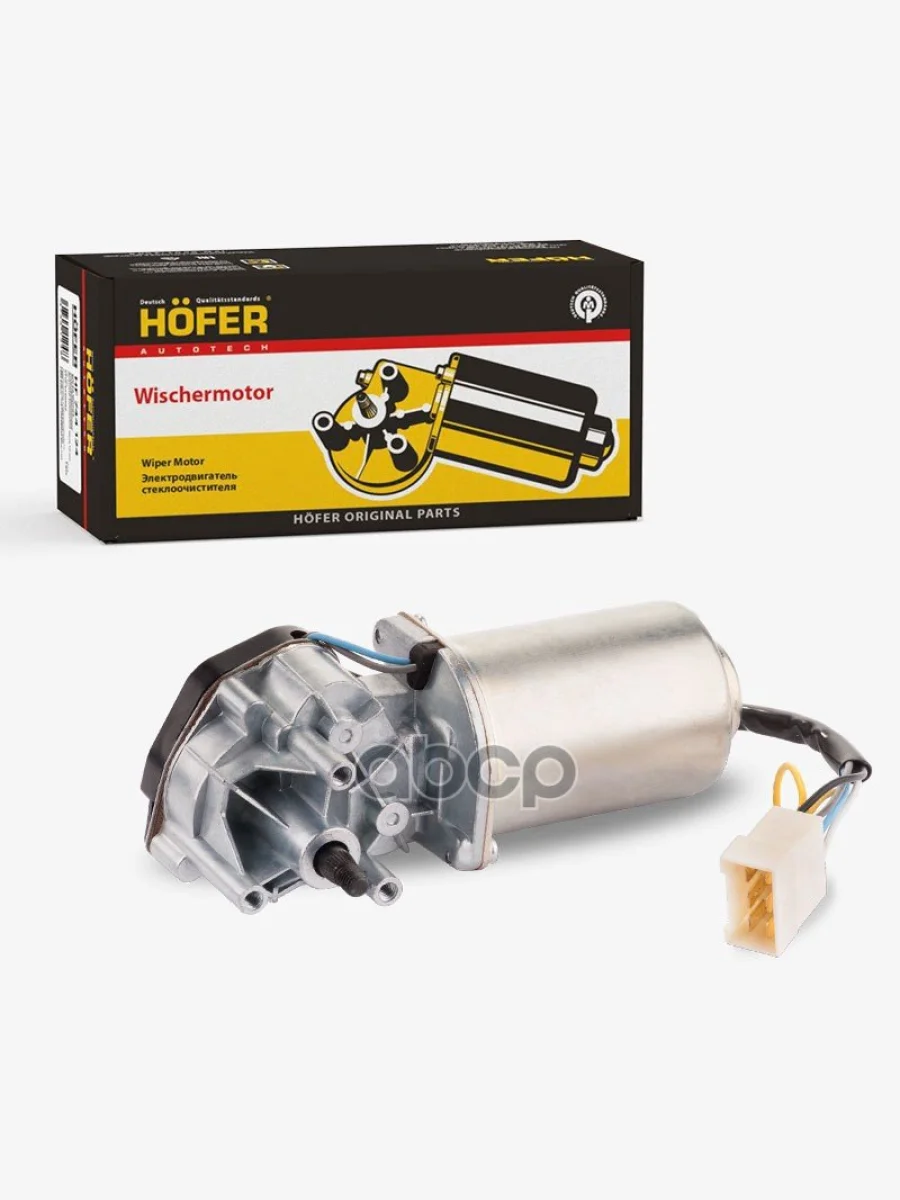 Моторедуктор Стеклоочистителя Ваз 2110,1118, 2170, 2123 (D 10 Мм) Hofer HOFER арт. HF 744 124  в Керчи Республика Крым