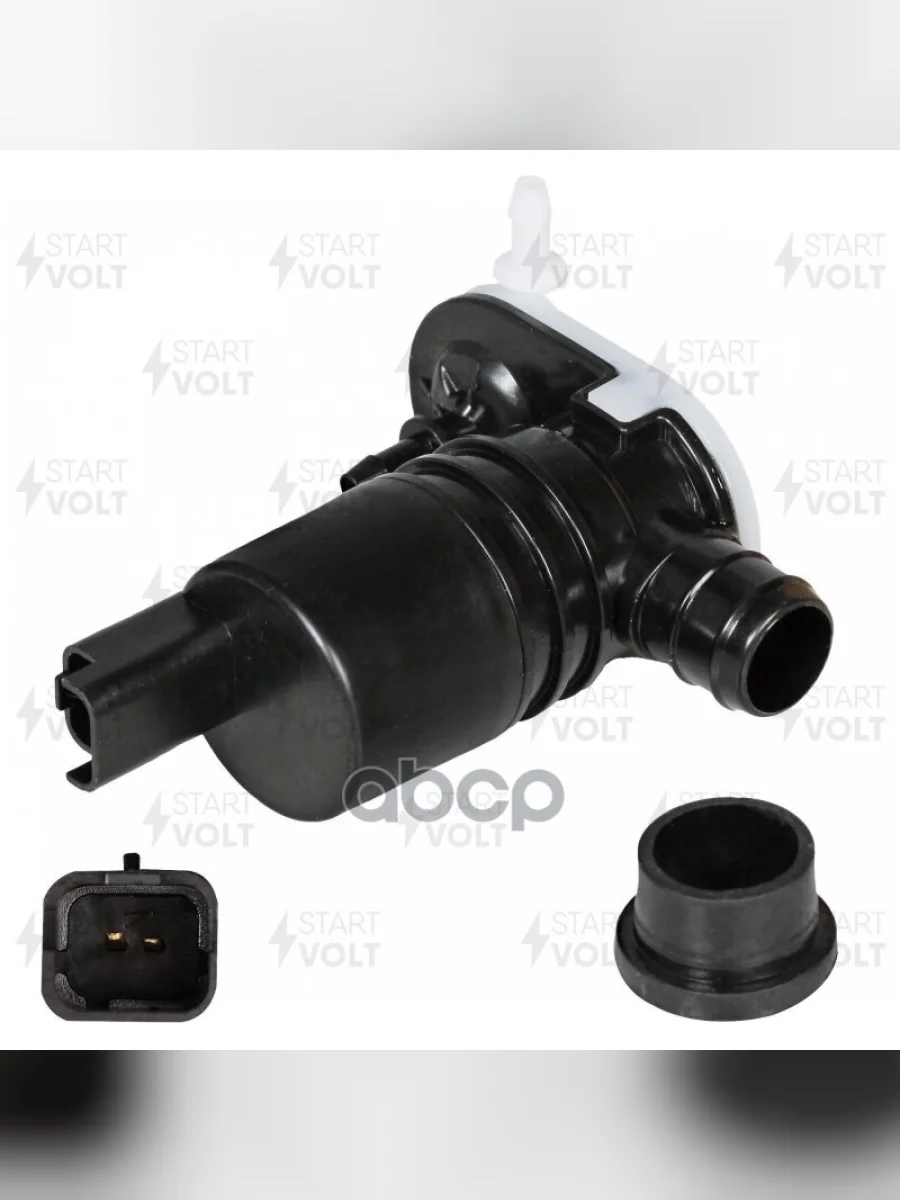 Мотор Омывателя Ваз X-Ray, Renault Kaptur (С Задним Омывателем) Startvolt (Swp 0181) STARTVOLT арт. SWP 0181  в Керчи Республика Крым