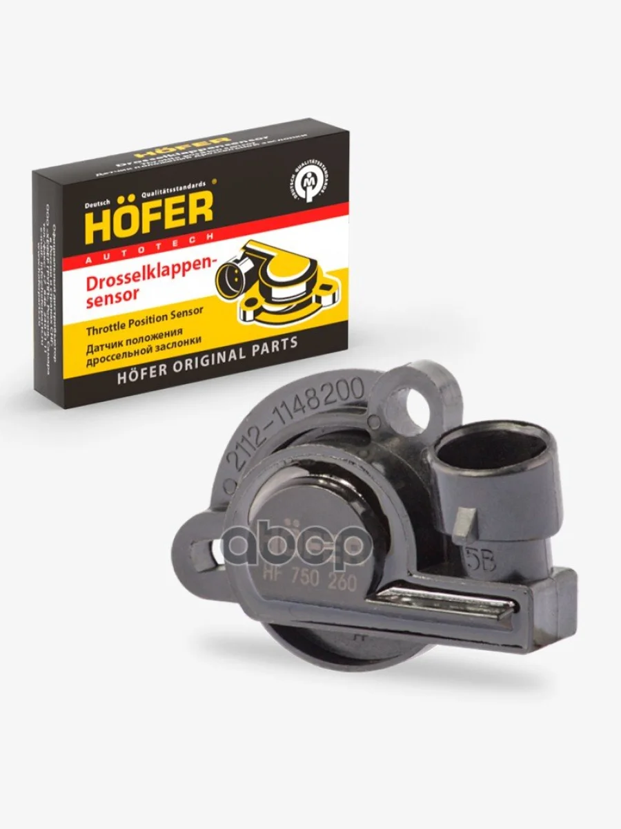 Датчик Положения Дроссельной Заслонки Ваз 2112, 2108 Hofer HOFER арт. HF 750 260  в Самаре Самарской области