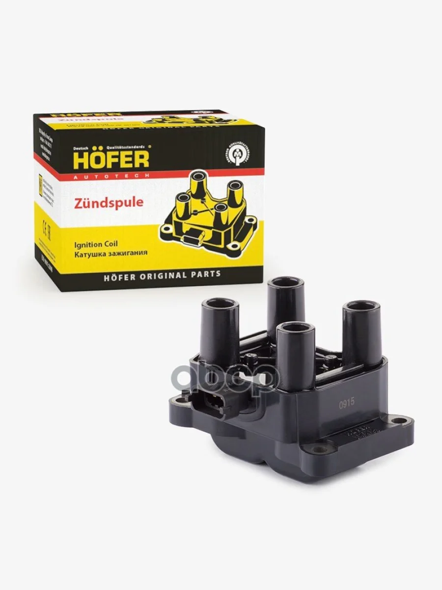 Катушка Зажигания Ваз 2110, 2108, 2123, 1118, Газель Бизнес Дв.4216 Евро-4, Evotech 2.7 Hofer HOFER арт. HF750304  в Перми Пермском крае