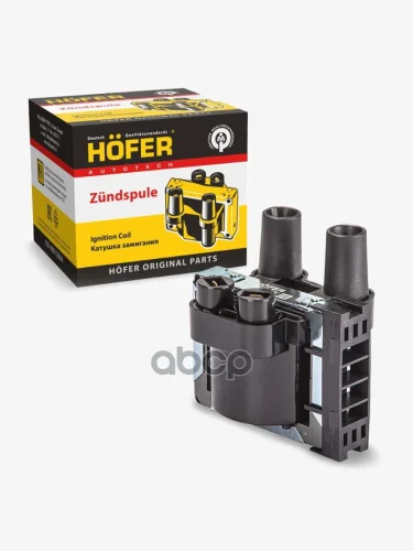 Катушка Зажигания Для АМ Газ Дв.406, Ваз 1111 (Разъем Рф) Hofer (406.3705) HOFER арт. HF750314