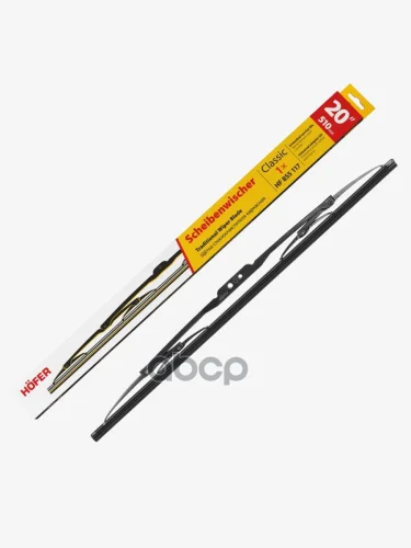 Щетка Стеклоочистителя 500 Мм20 Каркасная Hofer 1 Шт. HOFER арт. HF 855 117