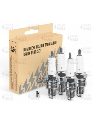 Свеча Startvolt Для АМ ГазУаз С Дв. Змз-402.14021.1 (Зазор 0,5Мм) (К-Кт 4Шт) (Vsp 0056) STARTVOLT арт. VSP 0056