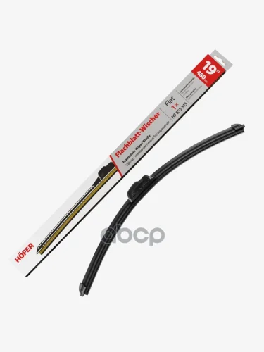 Щетка Стеклоочистителя 480 Мм19 Бескаркасная Hofer 1 Шт. HOFER арт. HF 855 315