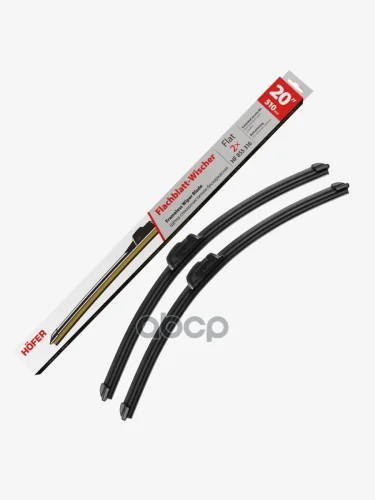 Щетка Стеклоочистителя 510 Мм20 Бескаркасная Hofer (Компл 2 Шт.) На Ваз 2108, 2109, 21099,2113, 21 HOFER арт. HF 855 316