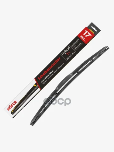 Щетка Стеклоочистителя 430 Мм17 Гибридная Hofer 1 Шт. HOFER арт. HF 855 411
