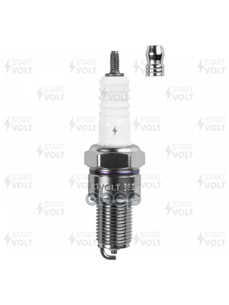 Свеча Startvolt Для АМ ГазУаз С Дв. Змз-405406409 (Зазор 0,7Мм, С Резистором, С Медью) Startvolt STARTVOLT арт. VSP 0308  в Керчи Республика Крым