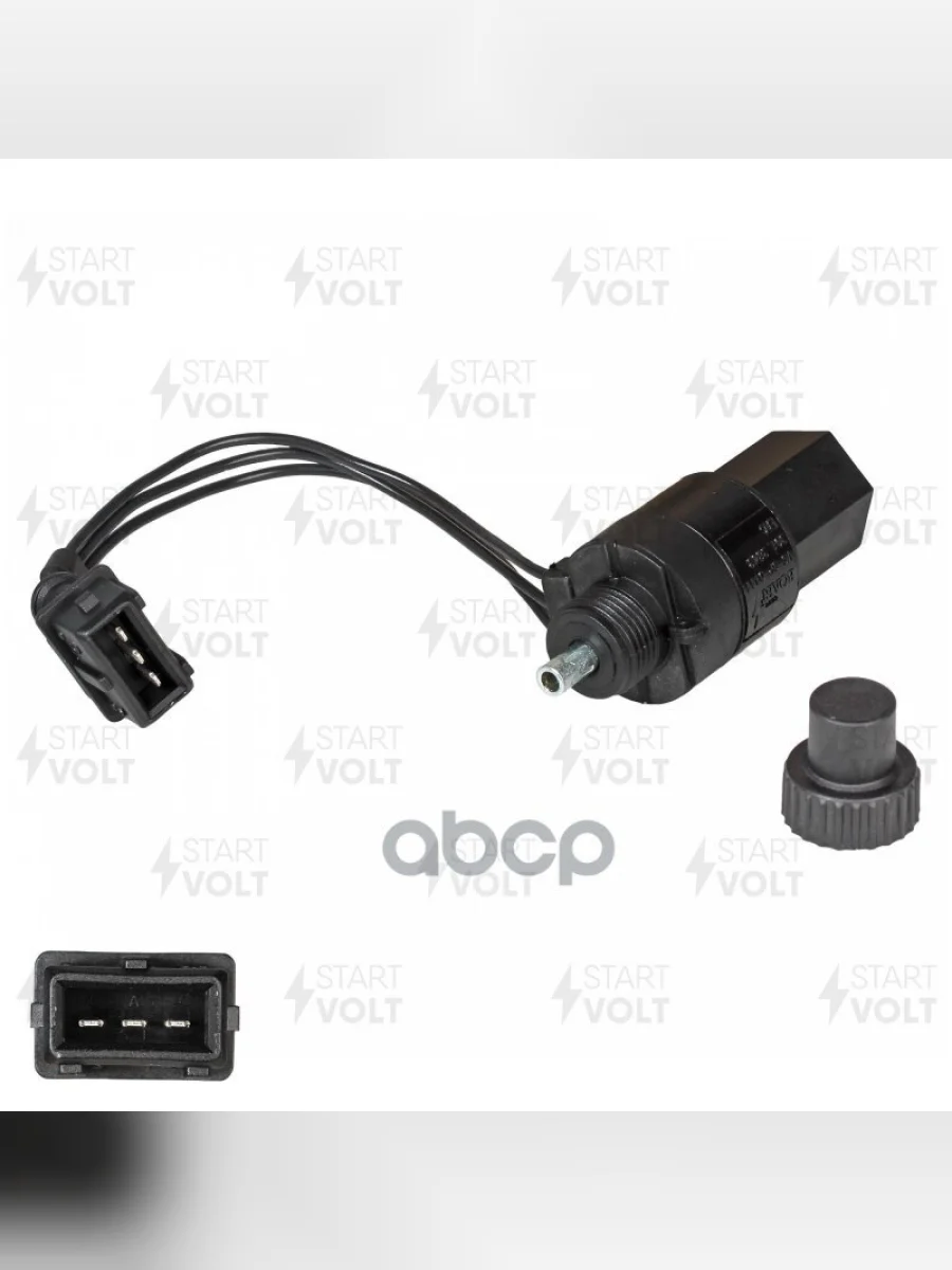 Датчик Скорости Ваз 2105-07, 2108-15,2110-12,21214 (6 Импульсов, Прямоуг.разъем) Startvolt (Vs-Sp 01 STARTVOLT арт. VS-SP 0111  в Перми Пермском крае