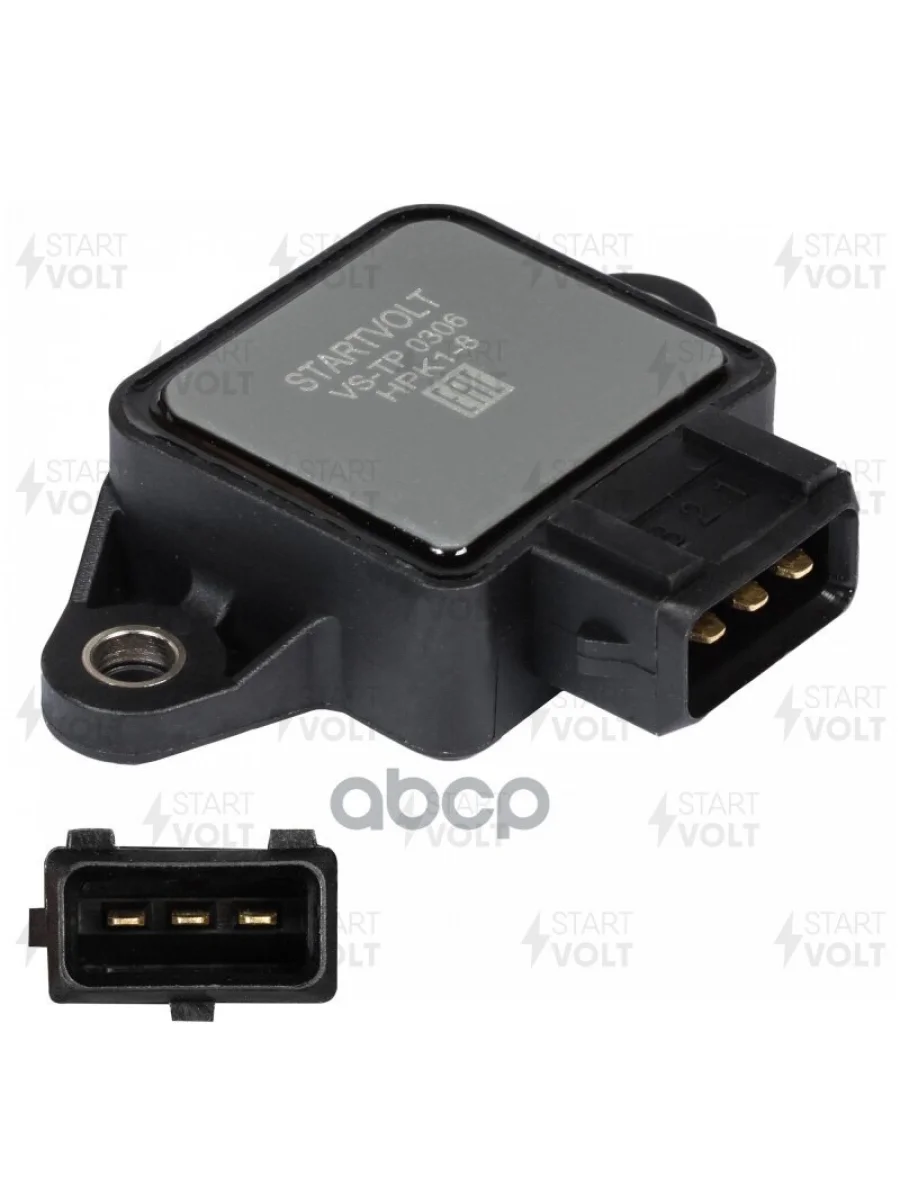 Датчик Положения Дроссельной Заслонки Для АМ Газ Дв. 405,406,409 Startvolt (Vs-Tp 0306) STARTVOLT арт. VS-TP 0306  в Перми Пермском крае