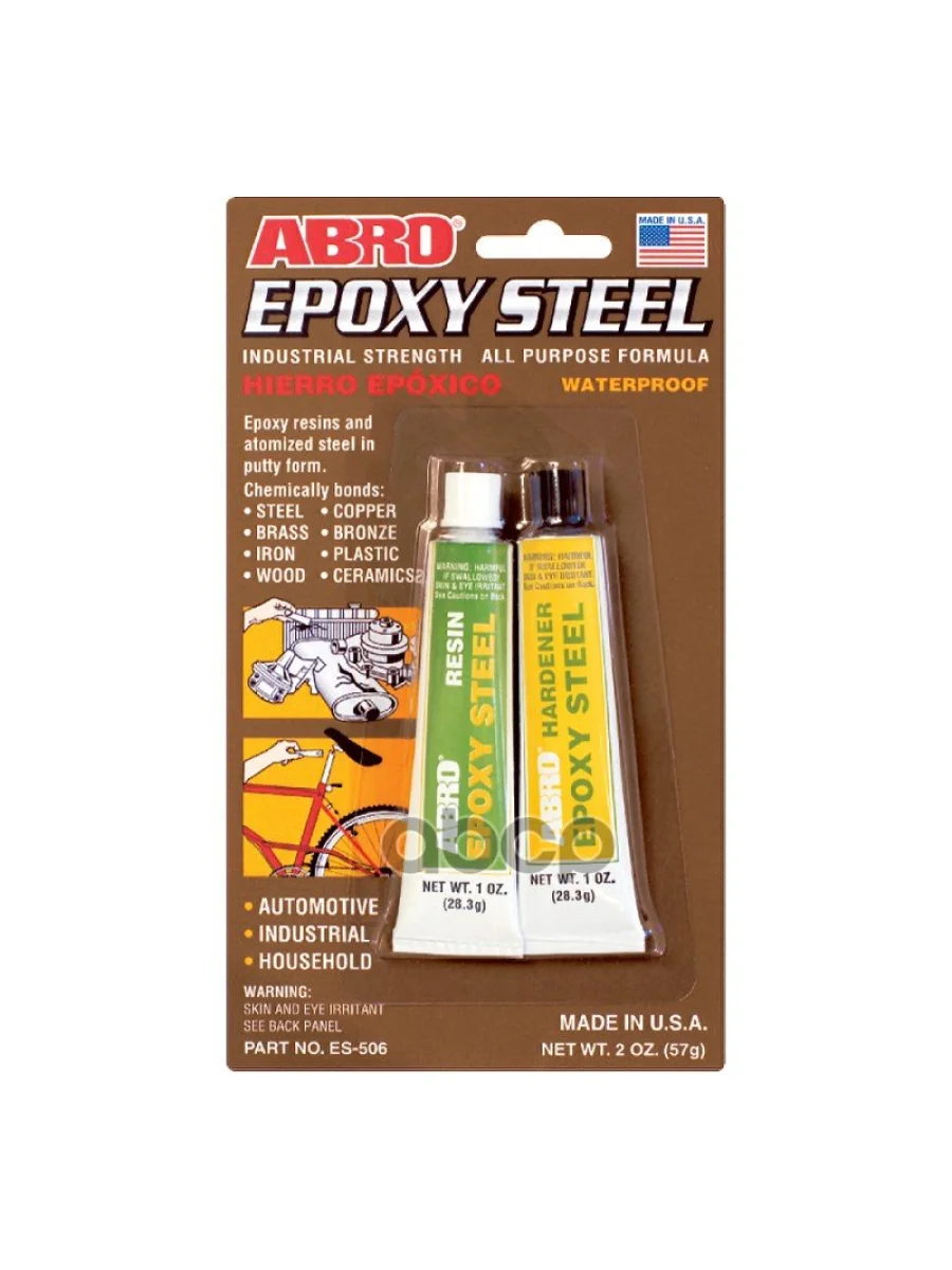 Клей Эпоксидный Abro (2-Х Компон., 60 Минут) 57 Гр. (Es-506) ABRO арт. ES-506  в Перми Пермском крае