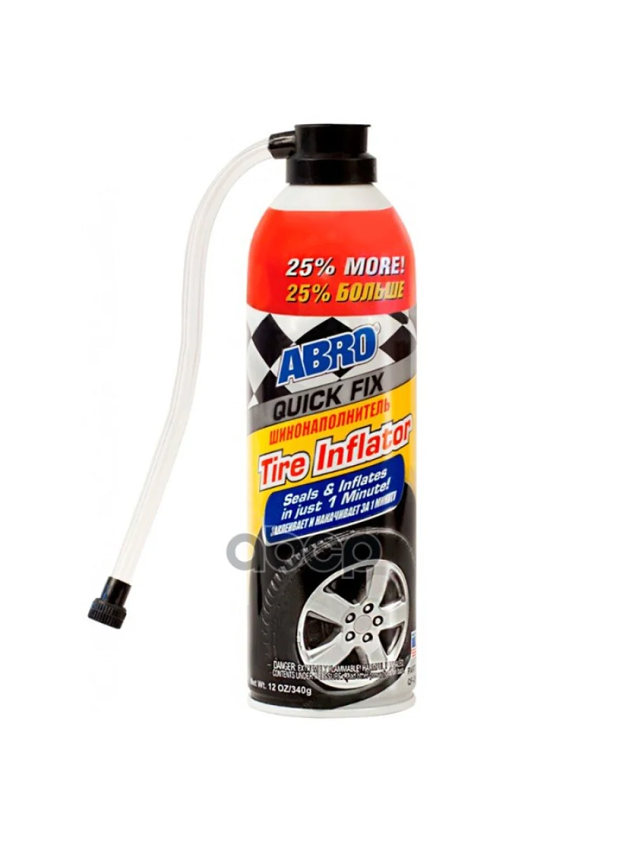 Герметик Шин Abro Шинонаполнитель +25% (425 Мл) (Qf-35) ABRO арт. QF-35  в Перми Пермском крае