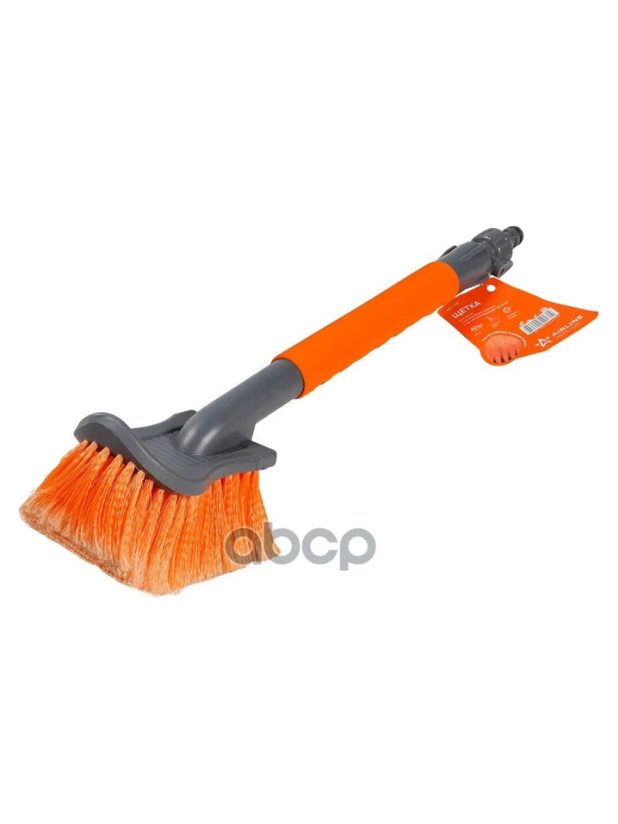 Щетка Для Мытья АМ Airline  40См Распушенная Щетина, С Насадкой Для Шланга (Ab-I-05) AIRLINE арт. AB-I-05  в Перми Пермском крае