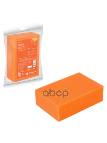 Губка Для Мойки АМ Airline Кирпич 16*11 См AIRLINE арт. AB-T-05