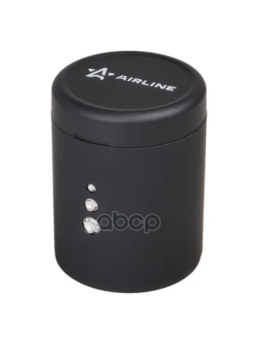 Пепельница Пластик Airline С Автоматической Подсветкой, Черная (Adac004) AIRLINE арт. ADAC004