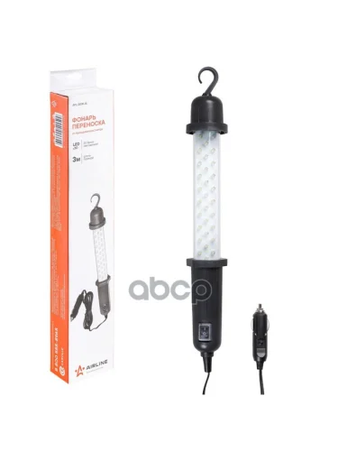 Переноска Светодиодная 30Led От Прикуривателя Провод 3 М. Airline (Afl-30W-14) AIRLINE арт. AFL-30W-14