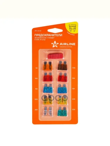 Предохранители Флажковые Airline ( 5А - 30А Упак. 10 Шт.) AIRLINE арт. AFU-S-03