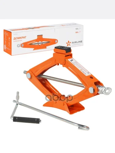 Домкрат Ромбический 1.0 Т (100-350 Мм) Airline (Aj-R-01) AIRLINE арт. AJ-R-01