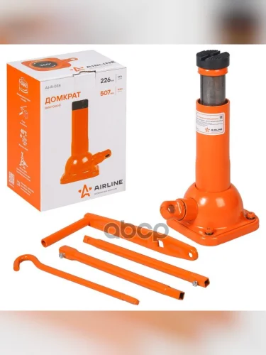 Домкрат Винтовой 2Т (H 226-507Мм) В Коробке Airline (Aj-R-03S) AIRLINE арт. AJ-R-03S