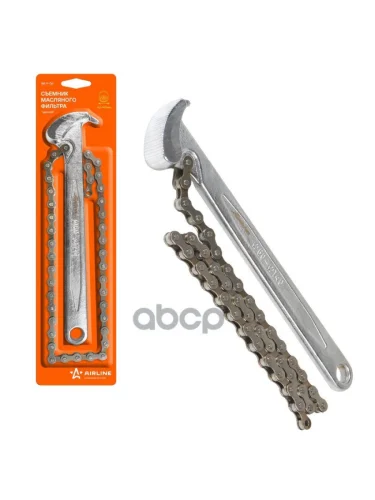 Съемник Масляного Фильтра Цепной 60-140 Мм Airline (Ak-F-06) AIRLINE арт. AK-F-06